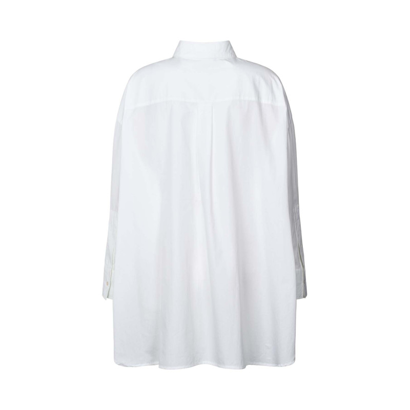 Noah oversixed shirt wit.