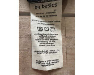 Merinowol basic trui.