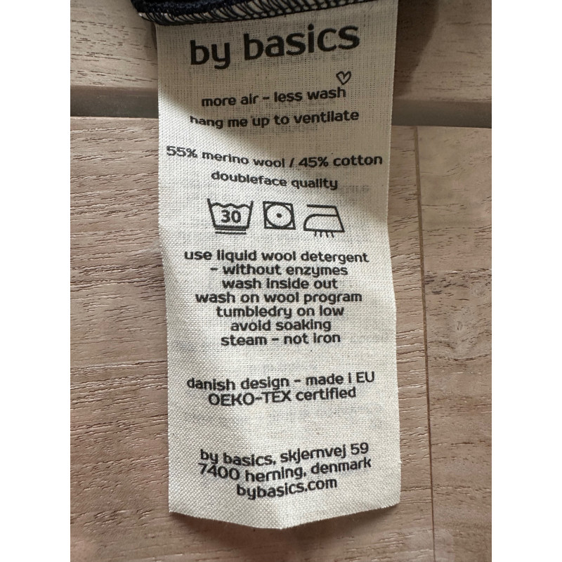 Merinowol basic trui.