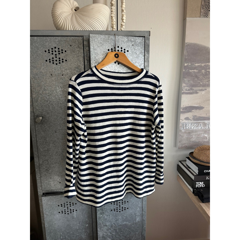 Merinowol basic trui.