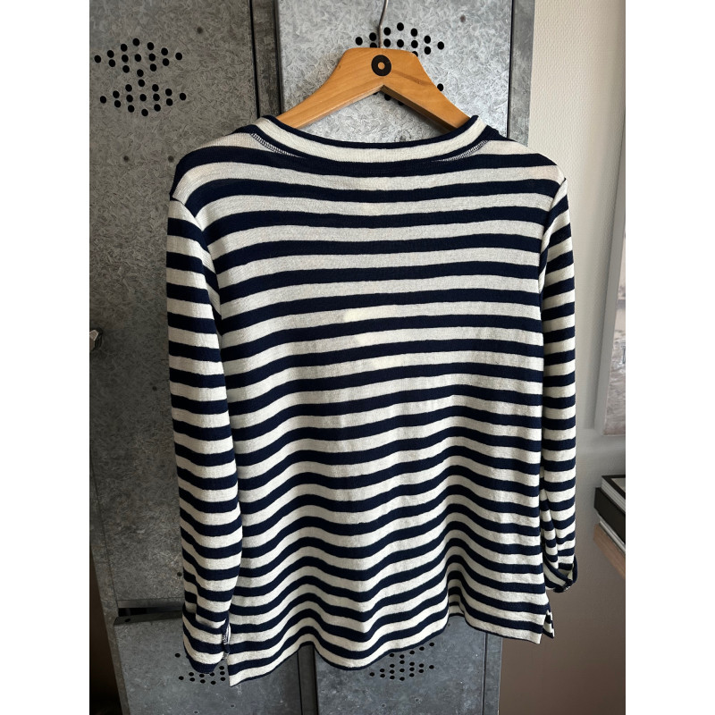 Merinowol basic trui.